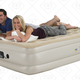 Serta Raised Queen Pillow Top Air Mattress with Never Flat Pump, $87